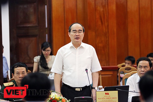 Chủ tịch MTTQ Việt Nam Nguyễn Thiện Nhân đã giành thời gian lập riêng bản báo cáo với những đóng góp riêng cho việc xây dựng "TP thông minh" cho Đà Nẵng trong thời gian tới
