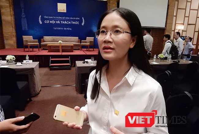 Bà Đỗ Thị Thu Hằng, Phó Giám đốc Bộ phận nghiên cứu Savills Việt Nam