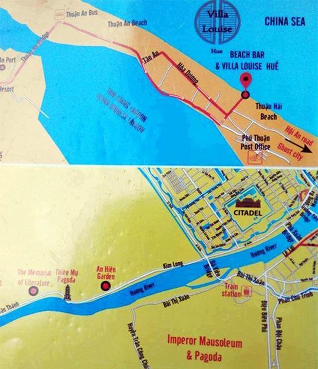 Ngày 3/8, Sở Du lịch Thừa Thiên Huế cho biết, cơ quan chức năng vừa kiểm tra, thu giữ hàng trăm tấm bản đồ hướng dẫn địa chỉ du lịch xuyên tạc chủ quyền biển Việt Nam.