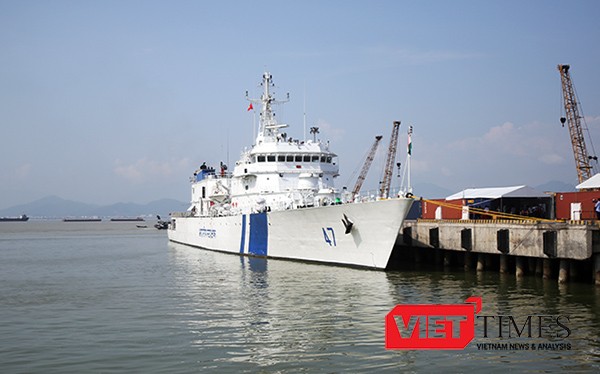 Sáng 23/10, tàu tuần tra thuộc lực lượng bảo vệ bờ biển Ấn Độ cùng 140 sỹ quan, thủy thủ đã cập cảng Tiên Sa, chính thức chuyến thăm hữu nghị TP Đà Nẵng.