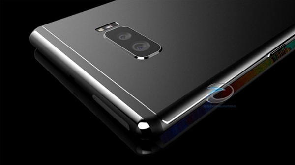 Một mẫu thiết kế về cụm camera kép của máy Galaxy S8 từng được chia sẻ ẢNH CHỤP MÀN HÌNH