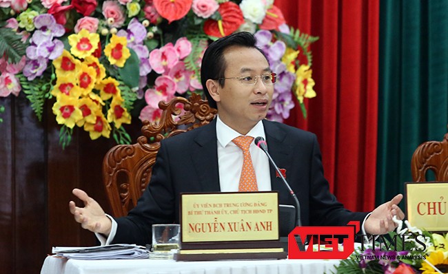 Ông Nguyễn Xuân Anh, Bí thư Thành ủy, Chủ tịch HĐND TP.Đà Nẵng
