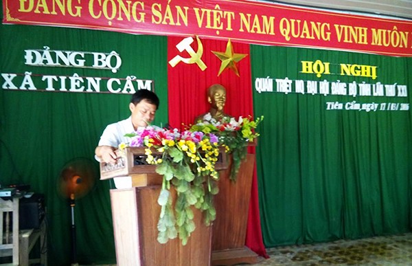 Chủ tịch xã Tiên Cẩm (huyện Tiên Phước, Quảng Nam) xin "từ quan" đã trở lại nhiệm sở