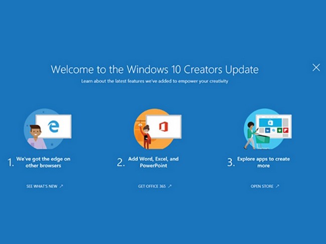 Những tính năng mới trên Windows 10 Creators Update