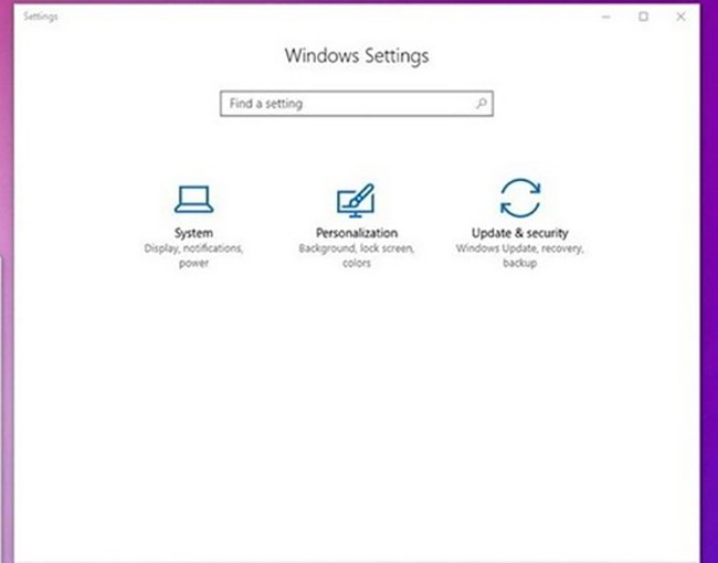 Ứng dụng Windows Settings sẽ giúp ngăn chặn việc người dùng táy máy có thể khiến hệ điều hành vận hành kém ổn định.