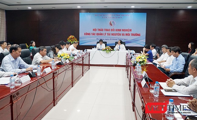 Sáng 29/7, tại Đà Nẵng, Bộ TNMT phối hợp cùng UBND TP.Đà Nẵng và các tỉnh, thành Duyên hải Nam Trung bộ tổ chức Hội thảo trao đổi kinh nghiệm công tác quản lý tài nguyên và môi trường.