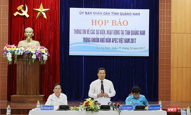 Theo ông Lê Văn Thanh, Phó Chủ tịch UBND tỉnh Quảng Nam, hiện công tác chuẩn bị cho sự kiện Năm APEC 2017 tại Quảng Nam đã hoàn tất.