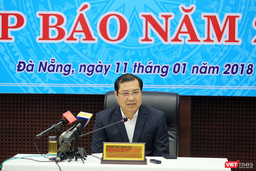 Tại Họp báo quý 4-2017 của UBND TP Đà Nẵng diễn ra sáng 11/1, Chủ tịch UBND TP Đà Nẵng Huỳnh Đức Thơ đã thông tin liên quan đến ông Phan Văn Anh Vũ (còn gọi là Vũ “nhôm”).