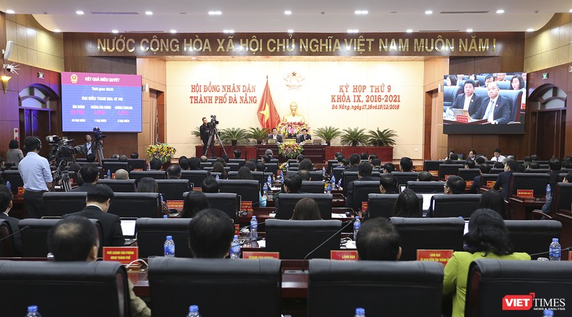 Khai mạc Kỳ họp thứ 9 HĐND TP Đà Nẵng khóa khóa IX, nhiệm kỳ 2016-2021.