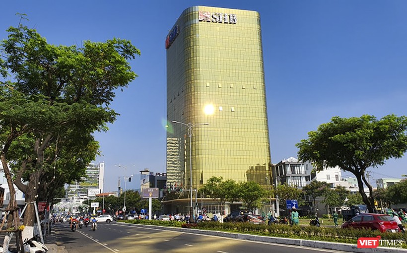 Tòa nhà Ngân hàng SHB trên đường Nguyễn Văn Linh, Đà Nẵng