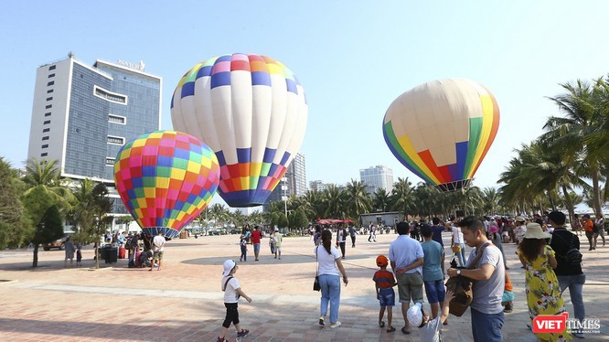 Lễ hội khinh khí cầu tại Đà Nẵng.
