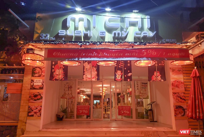 Cửa hàng MICHI SUSHI & MÌ CAY, số 32 Thái Phiên, Đà Nẵng