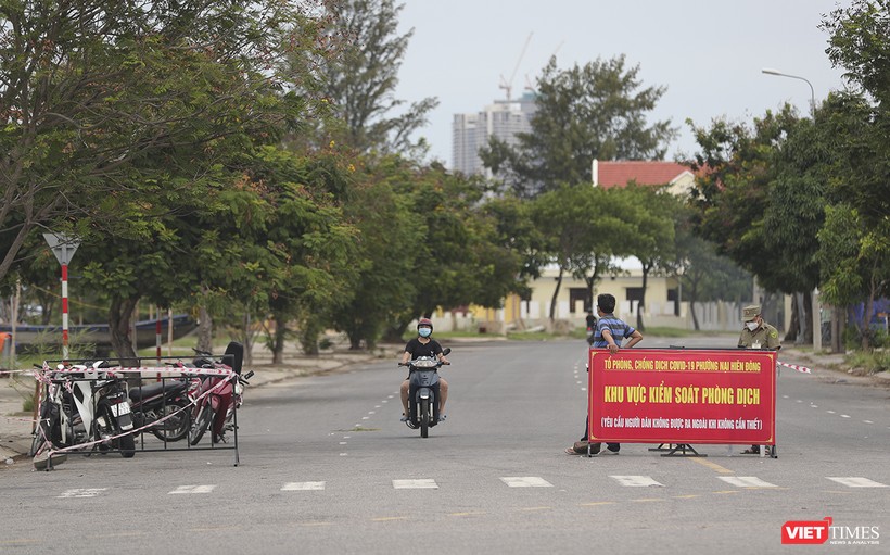 Khu vực cách ly phòng dịch COVID-19 trên địa bàn TP Đà Nẵng