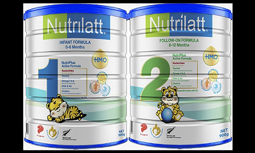 Sản phẩm sữa công thức Nutrilatt 1 và Nutrilatt 2 của Công ty TNHH MS Nutrition Pte (ảnh baohiemxahoi.vn)