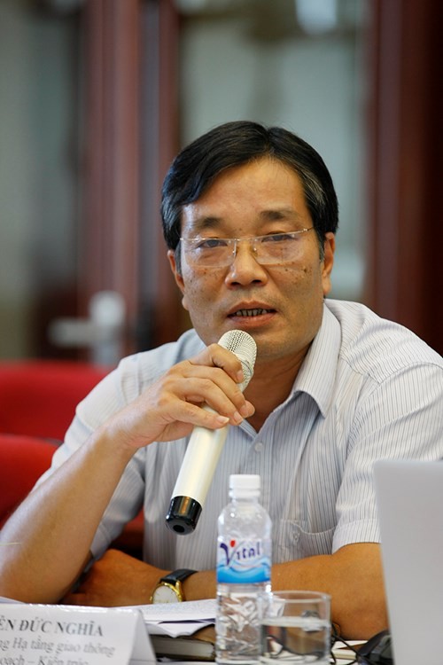  ông Nguyễn Đức Nghĩa - Trưởng phòng Hạ tầng Giao thông, Sở Quy hoạch kiến trúc Thành phố Hà Nội.