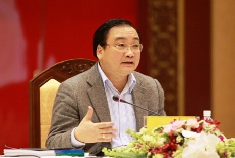 Bí thư Thành ủy Hà Nội Hoàng Trung Hải.