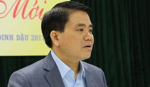 Ông Nguyễn Đức Chung, Chủ tịch UBND TP Hà Nội.