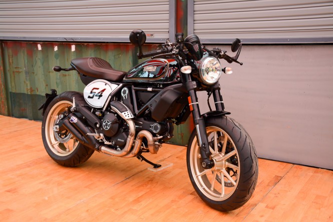 Ducati Scrambler phong cách Cafe Racer tại Việt Nam