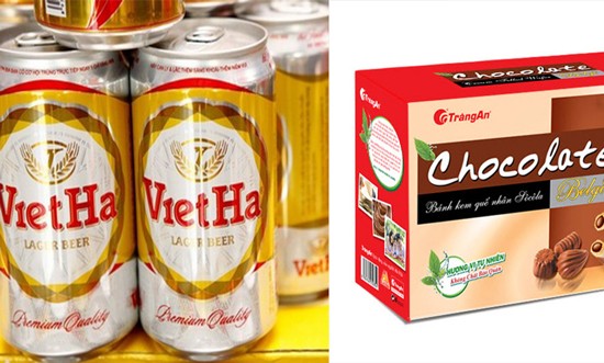 Việt Hà sở hữu nhiều thương hiệu nổi tiếng như bia Halida, Bia Việt Hà, bánh mứt kẹo Tràng An, bánh mứt kẹo Hà Nội.