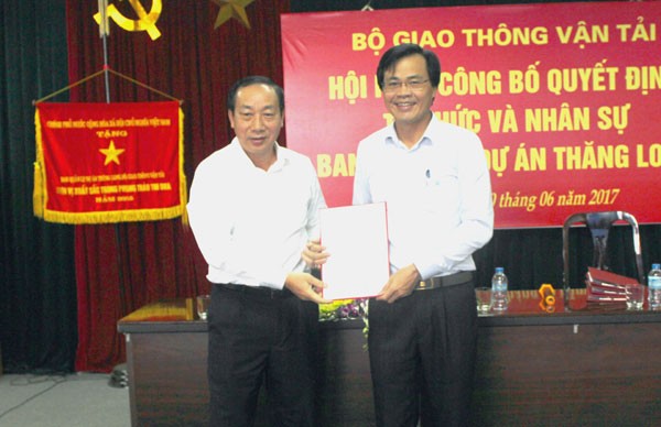 Ông Dương Viết Roãn được bổ nhiệm làm Giám đốc PMU Thăng Long từ 1/7.