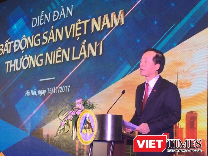Bộ trưởng Bộ Xây dựng, Phạm Hồng Hà - Ảnh: Quang Vững
