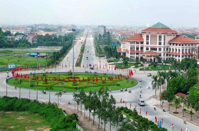 Quy mô diện tích khu vực phát triển đô thị Thứa, huyện Lương Tài khoảng 360 ha/ Ảnh: bacninh.gov.vn