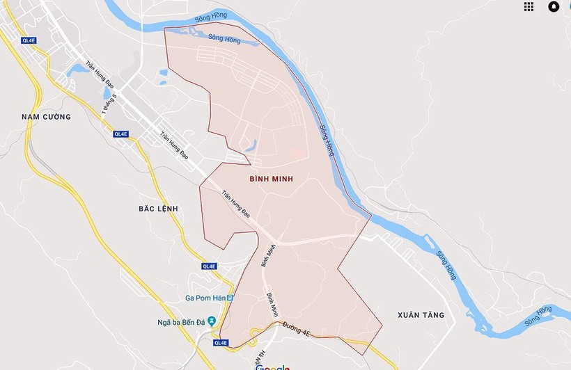Khu đô thị mới đường B8 tại phường Bình Minh, TP Lào Cai.
