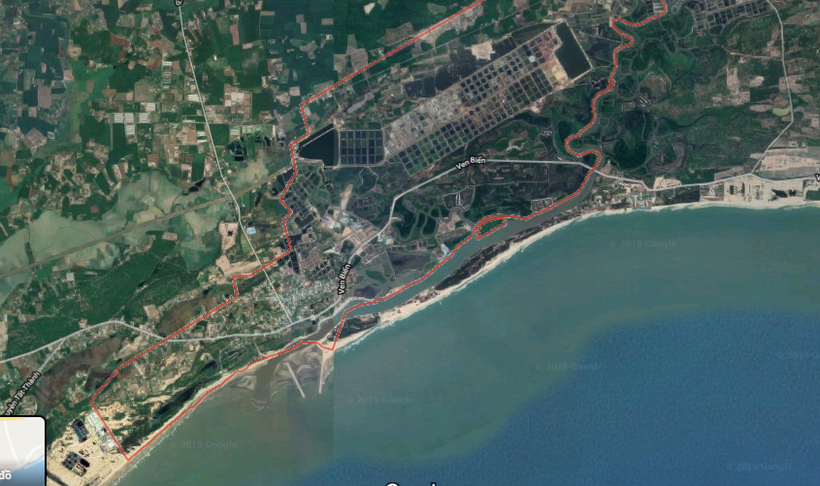 Dự án khu du lịch sinh thái Bình An thuộc xã Lộc An, huyện Đất Đỏ, Bà Rịa - Vũng Tàu.