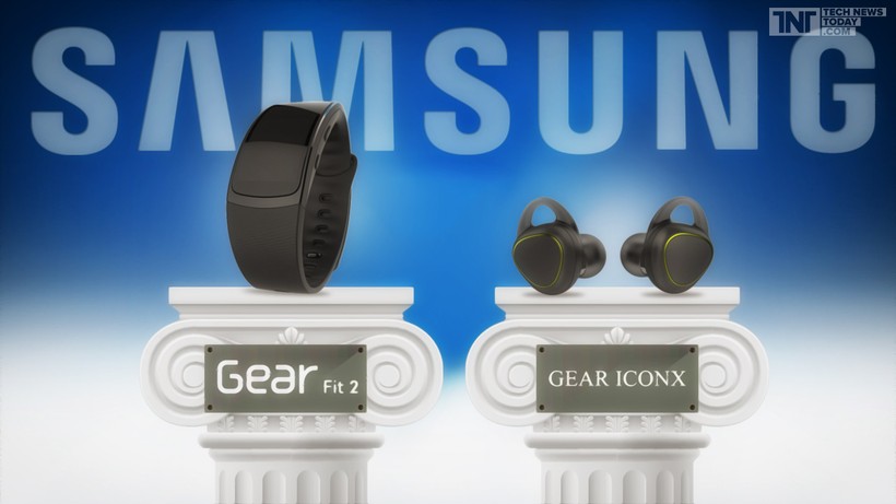 Samsung ra mắt tai nghe thể thao Gear IconX