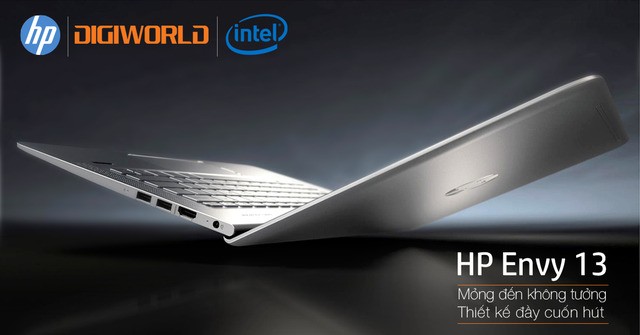 Đánh giá laptop HP Envy 13-d019TU