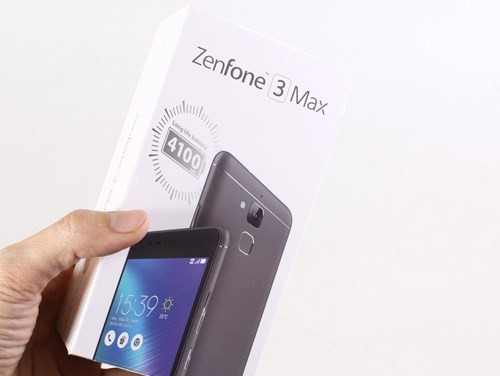 Cận cảnh smartphone Asus ZenFone 3 Max