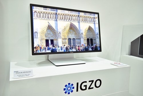 Màn hình IGZO 8K, hỗ trợ HDR kích thước 27 inch mới của Sharp.