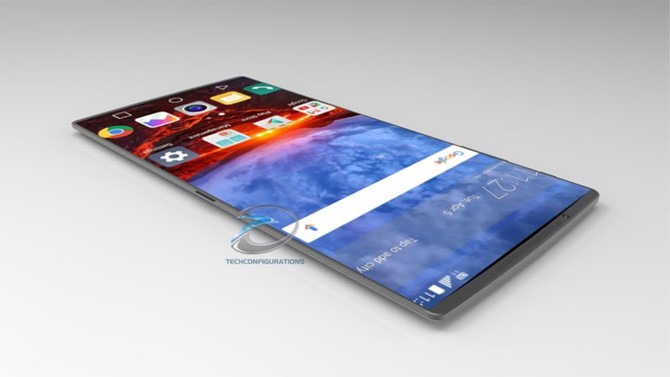 Bản dựng LG G6 siêu mỏng, không viền màn hình