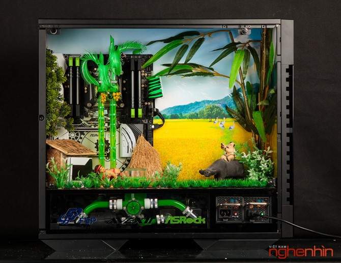 Ngắm modding PC ‘Bức họa đồng quê’ cực đẹp và mạnh