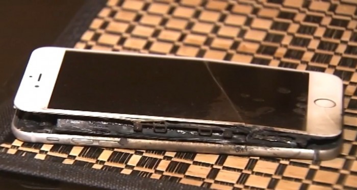 Apple iPhone 6S phát hỏa sau khi sạc
