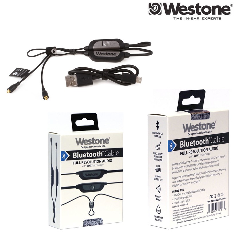 Mở hộp Westone Bluetooth - biến tai nghe thường thành không dây