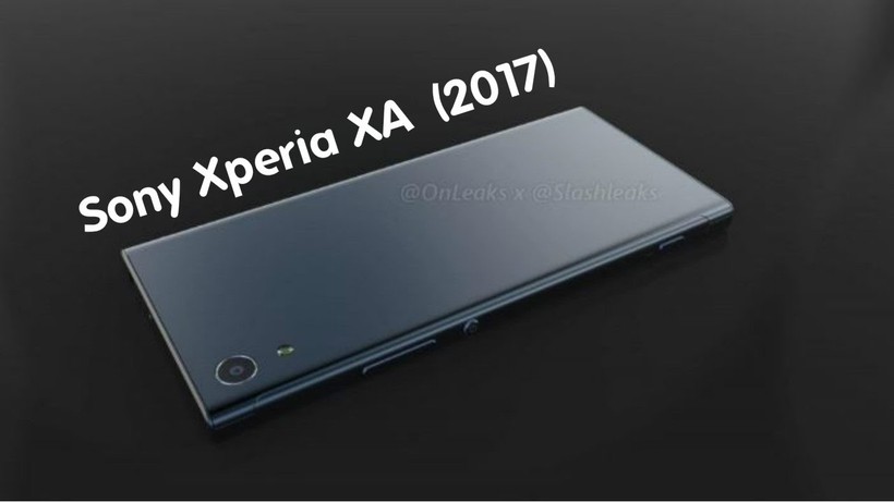Rò rỉ diện mạo Sony Xperia XA 2017
