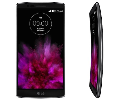 Màn hình cong của LG G Flex 2 được tăng độ phân giải lên Full HD và cấu hình mạnh mẽ. Ảnh: Gsmarena