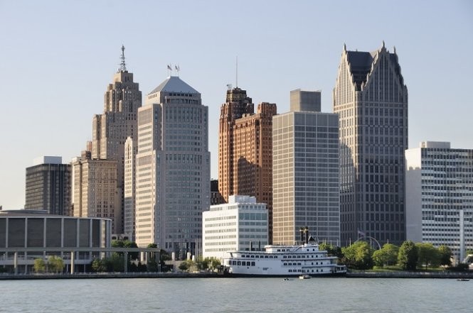 Thành phố Detroit, Mỹ thuộc top thành phố nguy hiểm nhất thế giới vì những cảnh bạo lực và nổ súng.