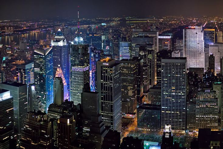 Thành phố New York đứng ở vị trí thứ 2 trong bảng xếp hạng của Hurun năm 2016 về số lượng tỉ phú