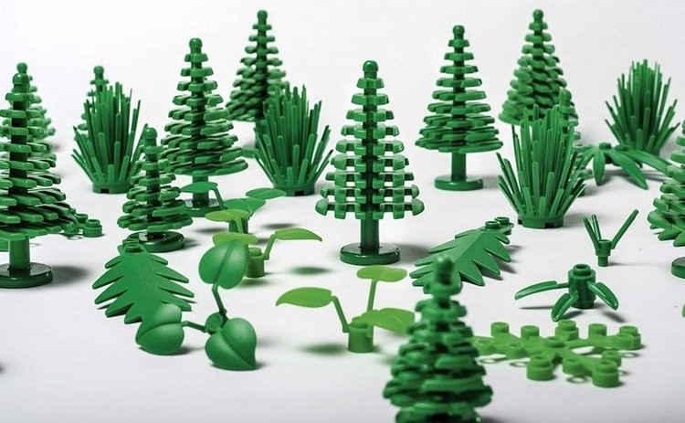 Mảnh ghép LEGO từ cây mía. Nguồn ảnh: Business Insider