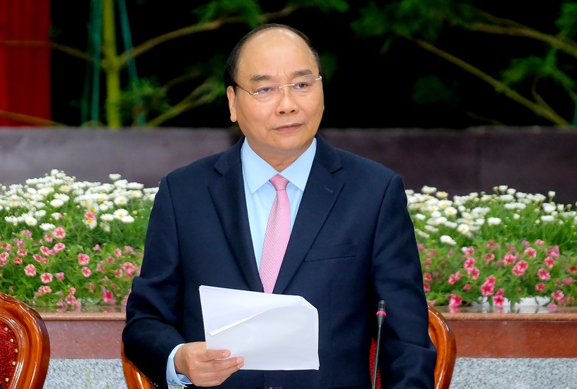 Thủ tướng Chỉnh phủ Nguyễn Xuân Phúc (Ảnh: VGP)