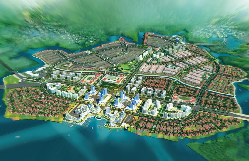 Phối cảnh dự án Waterfront Đồng Nai