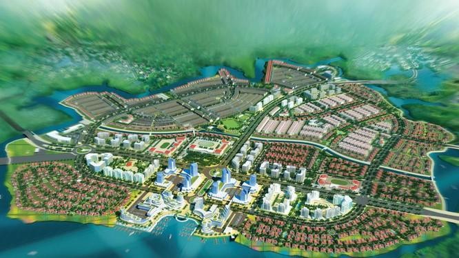 Phối cảnh dự án Waterfront Đồng Nai của NLG