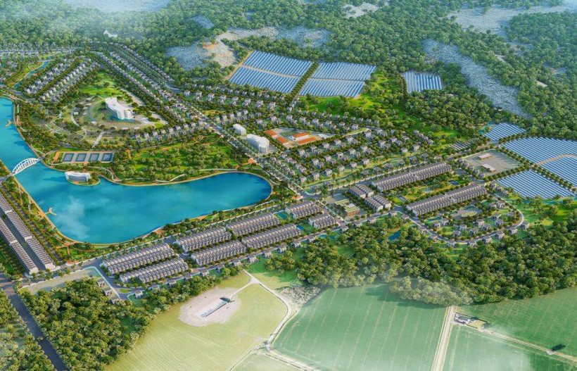 Phối cảnh dự án Khu đô thị du lịch năng lượng xanh tại Phú Yên của R&H Group
