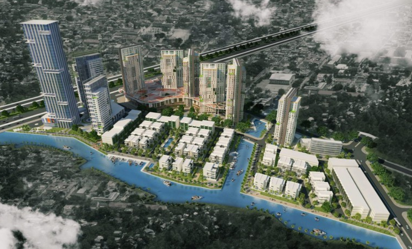 Phối cảnh dự án Investco Green City