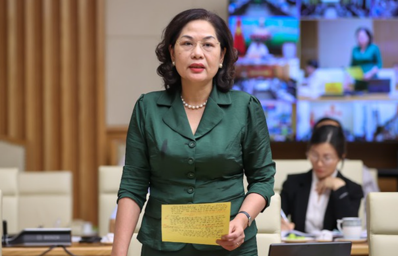 Thống đốc Ngân hàng Nhà nước Việt Nam Nguyễn Thị Hồng (Ảnh: VGP)