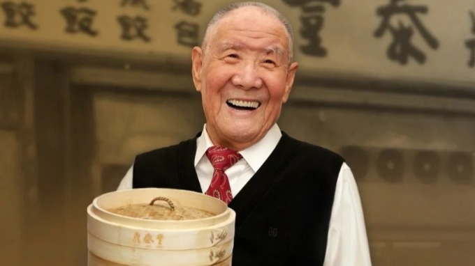 Ông Yang Bing-Yi - nhà sáng lập chuỗi nhà hàng dimsum Din Tai Fung (Ảnh: Din Tai Fung)
