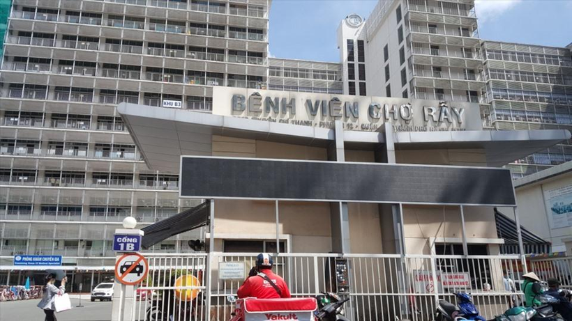 Bệnh viện Chợ Rẫy TP.HCM, một trong những bệnh viện chữa thận nổi tiếng của Việt Nam