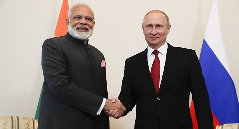 Thủ tướng Ấn Độ Narendra Modi  bắt đầu chuyến thăm Nga từ 4/9, một nội dung quan trọng là bàn về hợp tác quân sự giữa hai nước. Ảnh: Sputnik